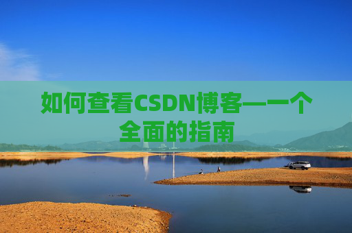 如何查看CSDN博客—一个全面的指南